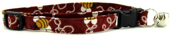 Bumble Bees Cat Collar
