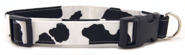 Cow Print Dog Collar