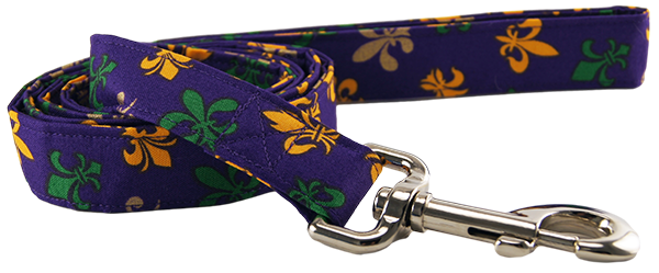 Fleur-de-Lis Dog Leash