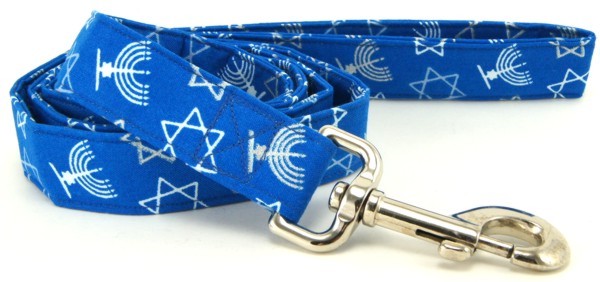 Hanukkah Outline Dog Lead