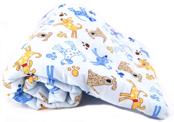 Blue Spot Dog Pet Blanket Blue Spot Dog Pet Blanket
