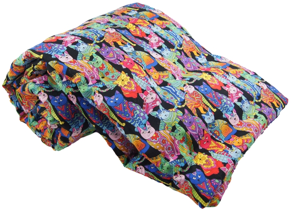 Psycedelic Cats Pet Blanket Psycedelic Cats Pet Blanket