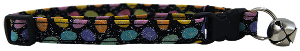 Tiny Metallic Easter Eggs Cat Collar