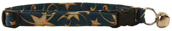 Whirled Stars Cat Collar