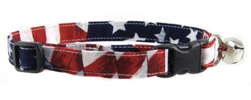 Patriotic, Camo and Bandana Cat Collars